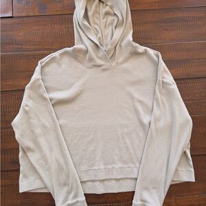Athleta light green Hooded Pullover Sweatshirt